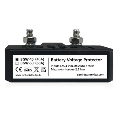 Protector de Baterías 12/24V a Prueba de Agua 40 A