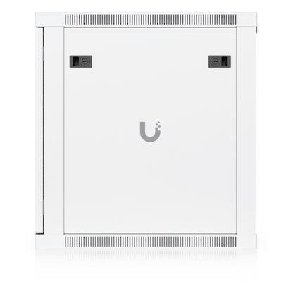 UACC Rack Cabinet 12U (598 x 600 mm) - Gabinete Cerrado para Montaje en Pared con Puerta Frontal Perforada, Totalmente Ensamblado con Ventiladores