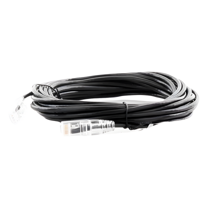 Cable de Parcheo Slim UTP Cat6A - 7 Metros (22.97 Pies) Negro, Diámetro Reducido (28 AWG)