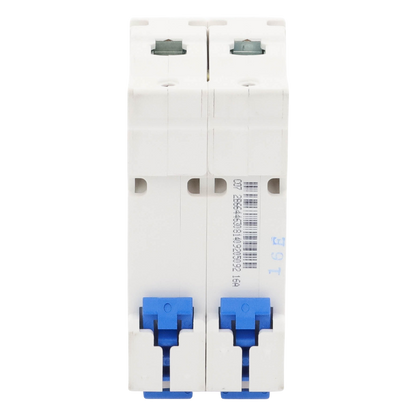 Pastilla para Riel Din, 2 Polos, 16 Amp, Vca:110/415v, 6kA, Catálogo: NXB632PC16.