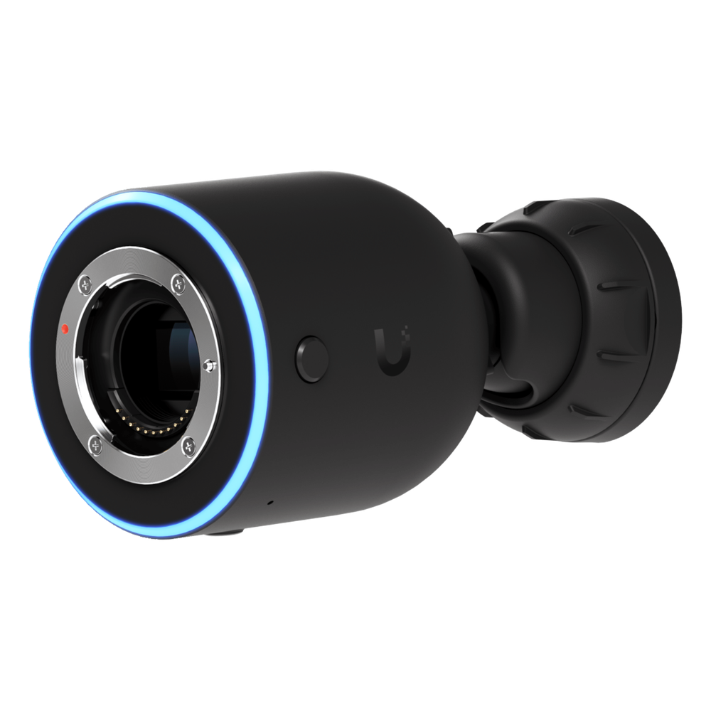UniFi Protect AI DSLR Long Distance – Cámara 4K PoE+ para Interior/Exterior con Sensor de Alta Sensibilidad, Lente Fija de larga distancia de 45 mm y