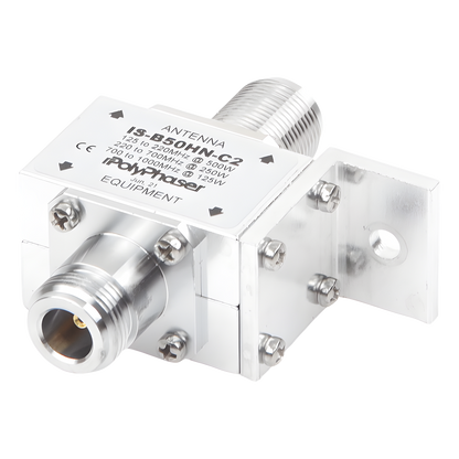 Protector Coaxial RF / 125-1000 MHz / 50 &Omega; / Conectores N Hembra / Ceja Frontal / 500W