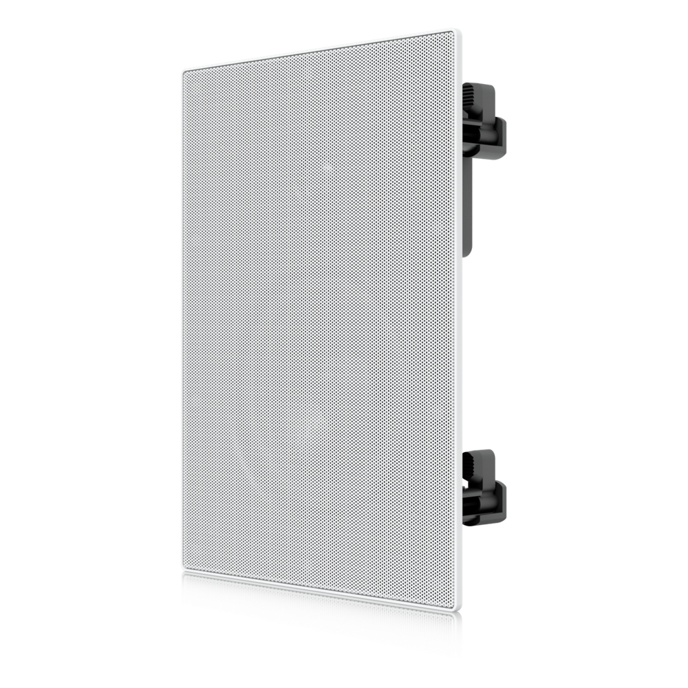 UniFi In-Wall Speaker Altavoz Empotrable de Pared / Woofer 6.5" 130W / Tweeter 1" Pivote ±15° / 8 Ohms / Cobertura Simétrica Axial de 90° / NDAA