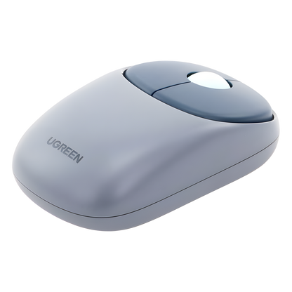 Mouse Inalámbrico FUN | Recargable| 2.4G & Bluetooth | 4 Niveles de DPI | Silencioso | Ergonómico | 5 Botones | Compatible con Windows, macOS 10.5