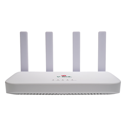ONU DualMode EPON/GPON / Wi-Fi 6 / 1 Puerto FXS / 4 Puertos Gigabit / 1 Puerto USB / 1 Puerto SC/UPC