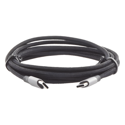 Cable USB-C a USB-C | 2 Metros (6.56 Pies) | Transferencia de Datos de 480 Mbps | Carga Rápida de Hasta 60W | QC 4.0/3.0/2.0 | PD3.0 | FPC | AFC |