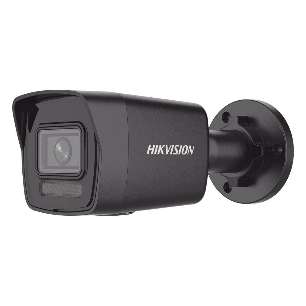 [Dual Light] Bala IP 4 Megapixel / Color Negro / Lente 2.8 mm / 30 mts IR + 30 mts Luz Blanca / Micrófono Integrado / ACUSENSE Lite / Exterior IP67
