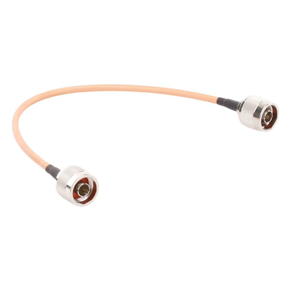 Jumper con Cable LP142 de 30 cm (11.81 pulgadas), con Conectores N Macho a N Macho