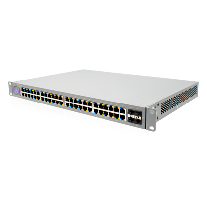 Switch Administrado 48 Puertos PoE+ / 740W PoE Budget / 16 Puertos 2.5 Gbps + 32 Puertos 1 Gbps / 4 Puertos SFP+ 10 Gbps / Bluetooth Setup / Cloud