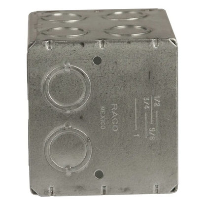 Caja Multigang de 2 Gangs/ Profundidad de 3-1/2/ 16 Entradas de 1/2 - 3/4