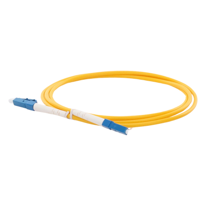 Jumper de Fibra Óptica Monomodo LC/UPC-LC/UPC Simplex de 1 Metro (3.28 Pies), 3mm