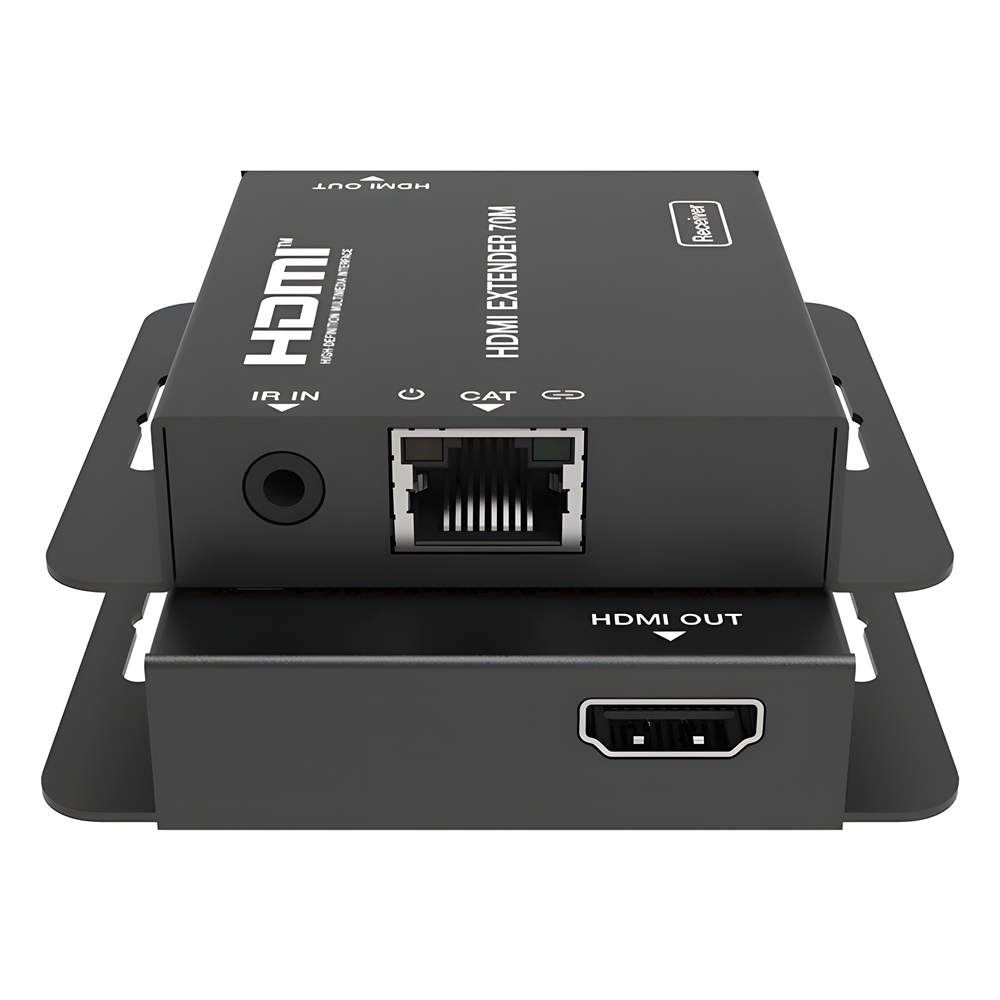 Splitter HDMI 1x8 | Extensor HDMI | 4K@30Hz 40m | 1080p@60Hz 70m | Función PoC | 4:4:4