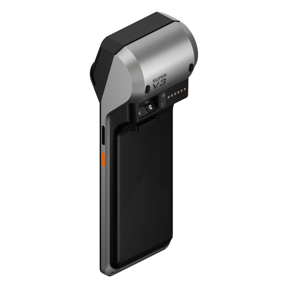 Terminal Móvil Inteligente SUNMI V3 / Pantalla HD+ 6.75" / Procesador Qualcomm Hexa-Core / Impresora Térmica 58 mm / Escáner Láser 2D / NFC SoftPOS