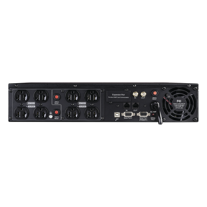 UPS de 1500 VA/900 W, Topología Línea Interactiva, Entrada 120 Vca NEMA 5-15P, Torre o Rack 2 UR, Con 8 Tomas NEMA 5-15R