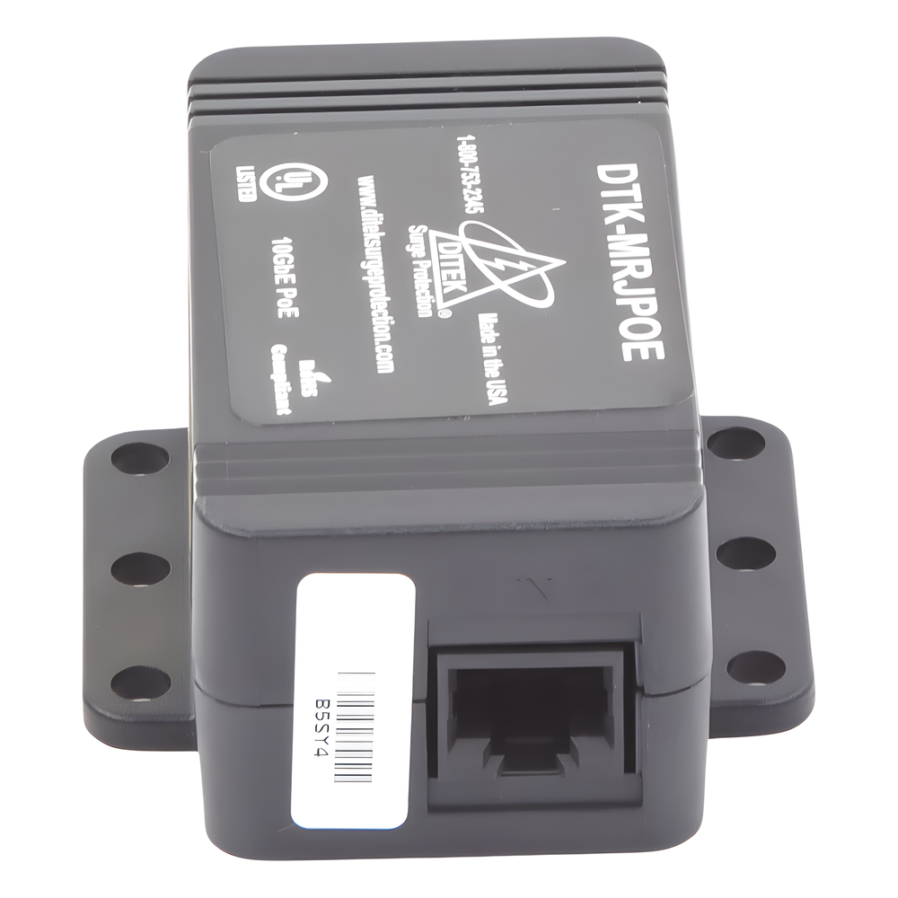 Protector PoE / RJ45 Hembra / 10 GbE / PoE y HiPoE / Cámaras IP y WAP