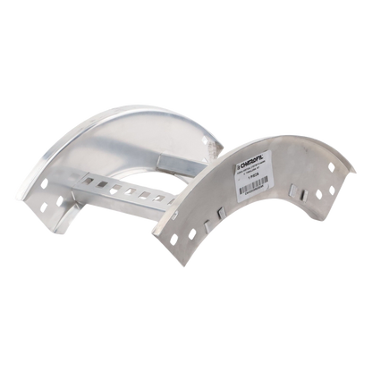 Curva Vertical Exterior de Aluminio de 90° Perfil Z / Peralte 3 1/4" / Ancho 9" / Radio 8" / Incluye Tornillería (CHVE90EZ314R8X9AK)