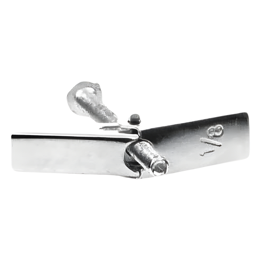 Taquete de Mariposa de 1/8" x 2" (3 x 51 mm).