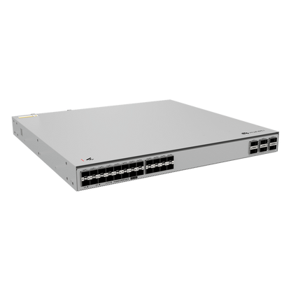 Switch 10GE Core / 24 Puertos 10GE SFP+ / 6 Puertos 100GE QSFP28 / Switching 1680 Gbps / Forwarding 1250 Mpps / iStack / Gestión Cloud / SME