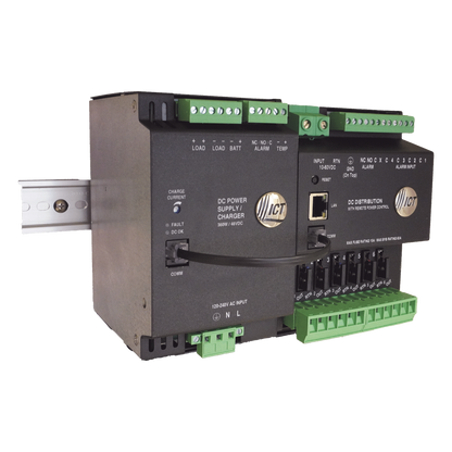 Fuente de Poder Industrial de 480W, salida 48 Vcc, para montaje en riel Din