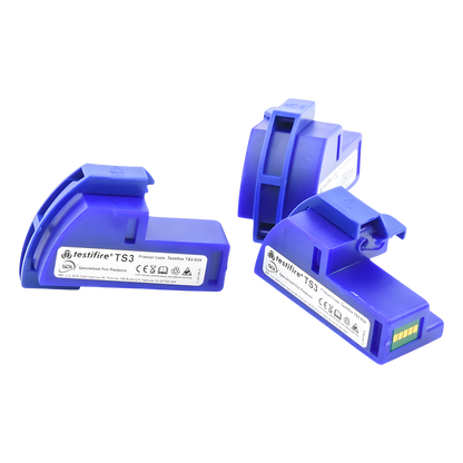 Paquete de 3 cartuchos de humo sintético para probadores serie Testifire TF1001, TF-2001, TF-2851-KIT y TF-2823-KIT