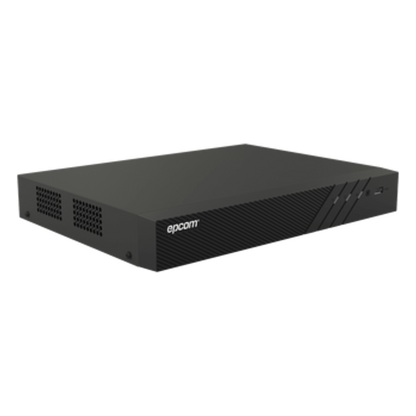 DVR 8 Canales TURBOHD + 8 Canales IP / 8 Megapixel (4K) / Audio Bidireccional por Coaxitron / ACUSENSE / 1 Bahía de Disco Duro / Salida de Video en