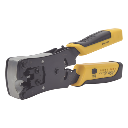Pinza 3 en 1: Pelacables/ Terminado/ Probador para UTP. Enchufe Modular de Prueba para RJ45/RJ11/RJ22.