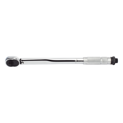 Torquímetro o Llave Dinamométrica Ajustable con Matraca de Trueno 3/8", 19-110Nm