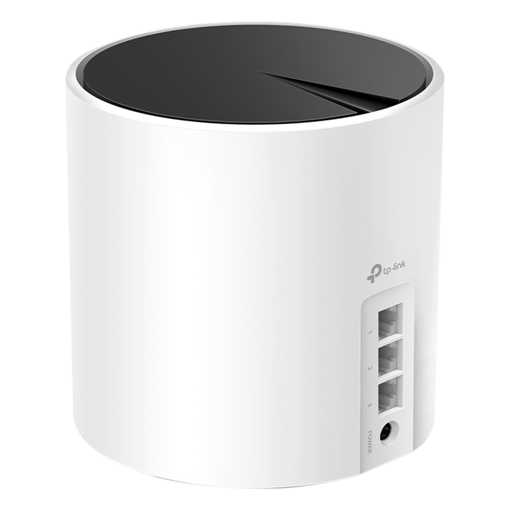 Router Inalámbrico MESH Interior para Hogar / Doble Banda Wi-Fi 6 AX3000 Mbps / 3 Puerto Gigabit WAN/LAN / 2 Antenas Internas / Administración