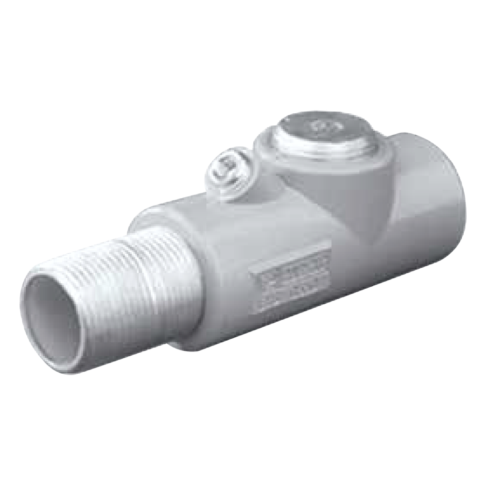 Sello Macho-Hembra de 1/2" (12.7 mm) de Aluminio /Para Áreas Peligrosas/ Tipo EYS/ Libre de Cobre.