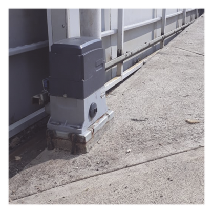Operador para puertas corredizas / 1200 kgs / Aprendizaje automático de finales de carrera / Fácil instalación