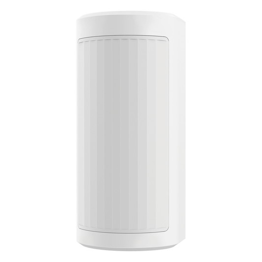 (AX PRO) Detector PIR Doble Exterior IP65 / Rango de Detección 18 mts de Profundidad Colocado a 2.7 mts de Altura / Ángulo de Cobertura de 90°