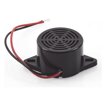 Zumbador para Chapas y Contrachapas / 85 dB / 12 Vcc / Avisa cuando la puerta se abre / Diseño compacto ABS