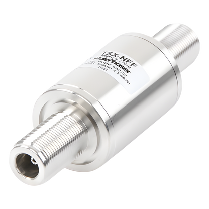 Protector Coaxial RF Bidireccional / 698-2700 MHz / 750W / Conectores N Hembra / Bloqueo DC / IP67