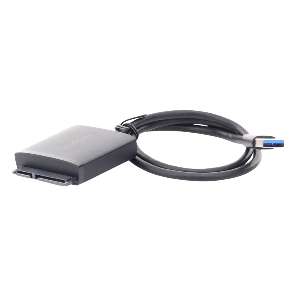 Adaptador USB 3.0 a SATA III | Compatible con Disco Duro HDD y SSD de 2.5" y 3.5" de hasta 12 TB | Velocidad USB 3.0 de hasta 5 Gbps | Alta Velocidad