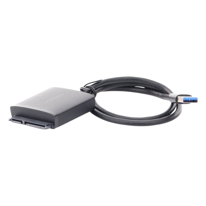 Adaptador USB 3.0 a SATA III | Compatible con Disco Duro HDD y SSD de 2.5" y 3.5" de hasta 12 TB | Velocidad USB 3.0 de hasta 5 Gbps | Alta Velocidad