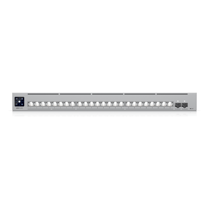 UniFi Switch USW-Pro-XG-24 / Capa 3 / 24 puertos (16 × 10 GbE, 8 × 2,5 GbE) + 2 puertos SFP28 25 G