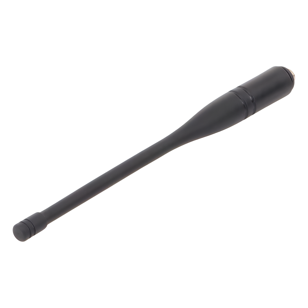 Antena UHF Helicoidal / 400-470 MHz / Ganancia 0 dBd (Unitaria) / Longitud 170 mm (6.7 in) / Conector Rosca Monopolo / Radios Motorola DEP550