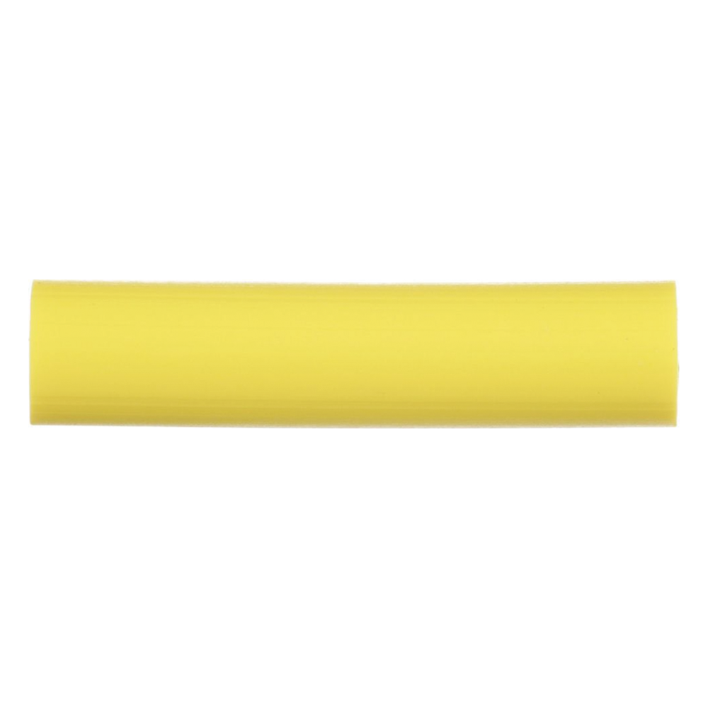 Manguito Porta Etiquetas de Identificación, Para Fibra Simplex de 2 mm, 0.08 Pulgadas (2 mm) de Largo, Color Amarillo, Paquete de 100pz