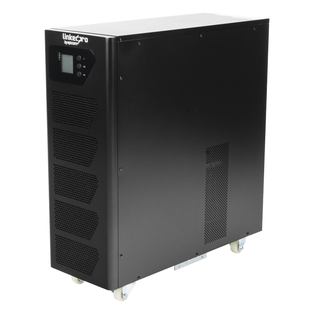 UPS Tipo Torre de 10KVA / Online Doble Conversión / Salida Fase Dividida 220V o 2 x 120V / Paralelismo hasta 4 Unidades / Pantalla LCD Táctil 7"