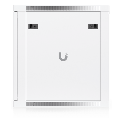 UACC Rack Cabinet 12U (598 x 600 mm) - Gabinete Cerrado para Montaje en Pared con Puerta Frontal de Vidrio Templado, Totalmente Ensamblado con