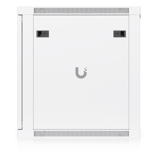 UACC Rack Cabinet 12U (598 x 600 mm) - Gabinete Cerrado para Montaje en Pared con Puerta Frontal de Vidrio Templado, Totalmente Ensamblado con