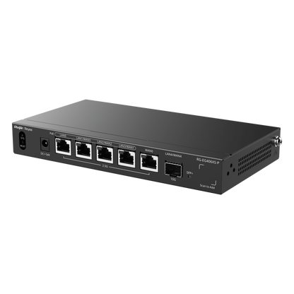 Router Balanceador con Función SD-WAN, PoE+ hasta 110 Watts, Hasta 5 Servicios de Internet y hasta 400 clientes con desempeño de 2.5 Gbps, un puerto