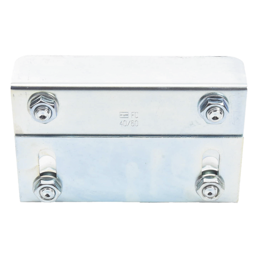 Guia Superior Ajustable Para Puertas Corredizas Con 4 Rodillos de 30 mm