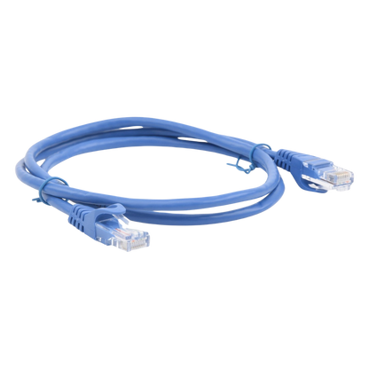 Cable de Parcheo UTP Cat5e - 1 Metro (3.28 Pies) - Azul