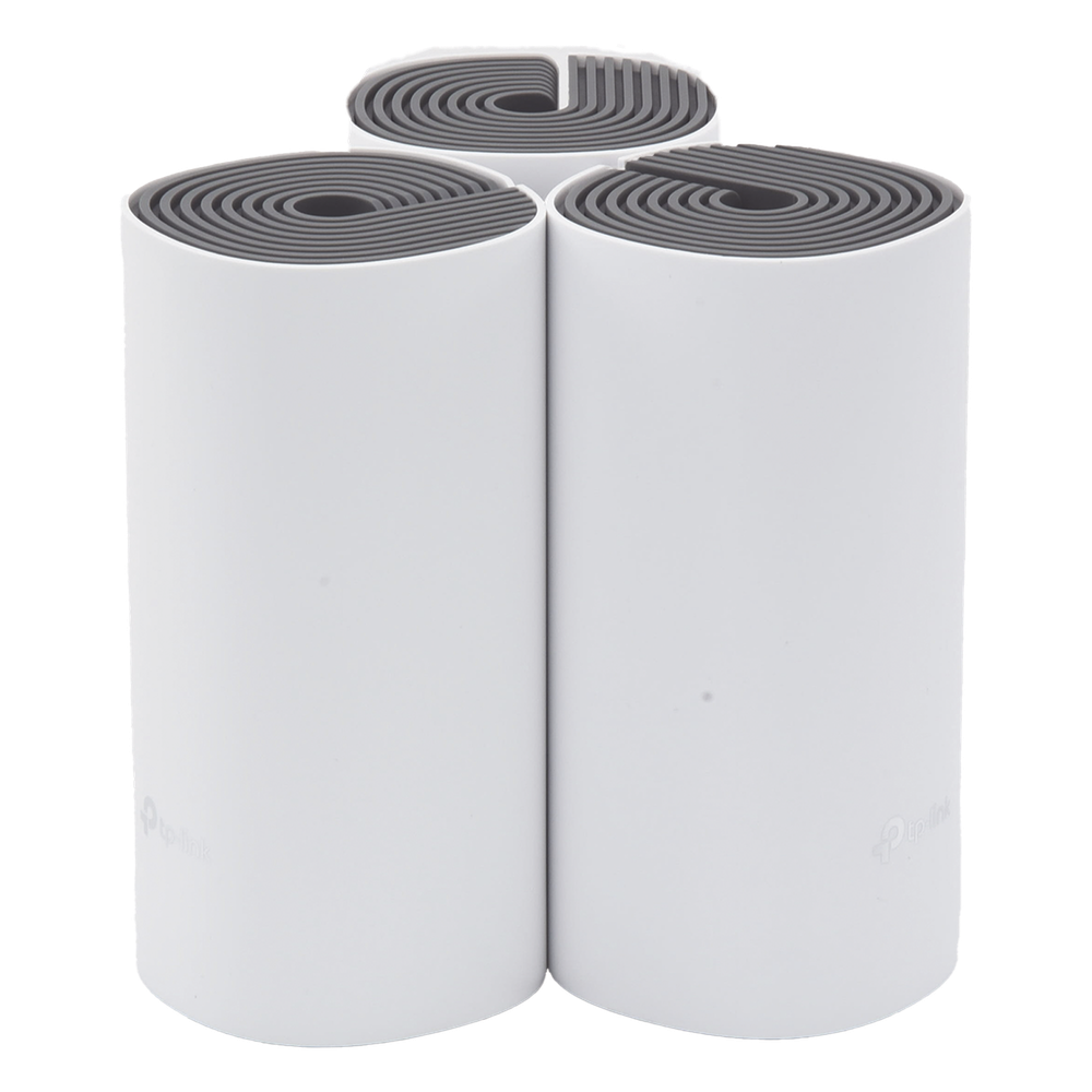 Kit de Router inalámbrico mesh Deco E4 para Hogar / Doble banda AC 1200 / 2 puertos 10/100 Mbps / Compatible con amazon alexa.
