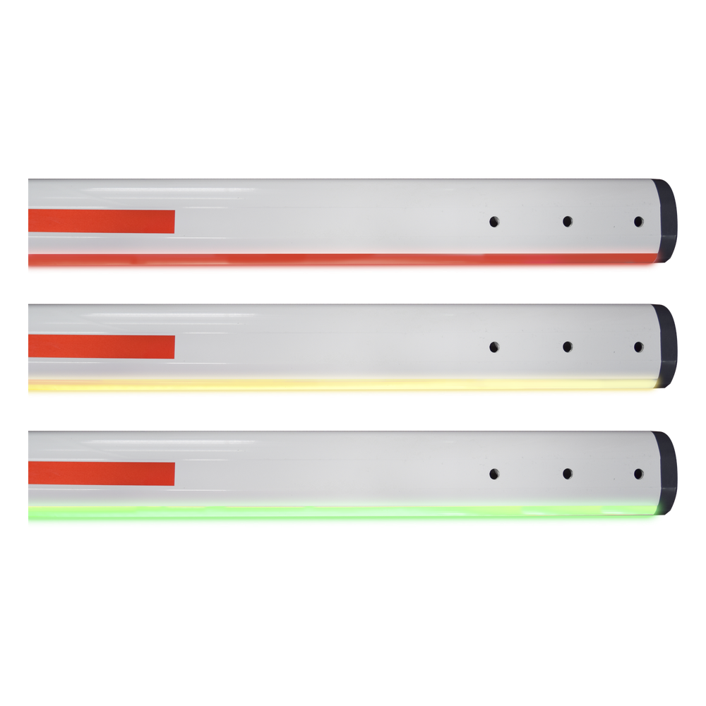 Mástil recto iluminación LED ROJO/VERDE compatible con barreras Industrial by AccessPRO