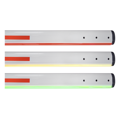 Mástil recto iluminación LED ROJO/VERDE compatible con barreras Industrial by AccessPRO