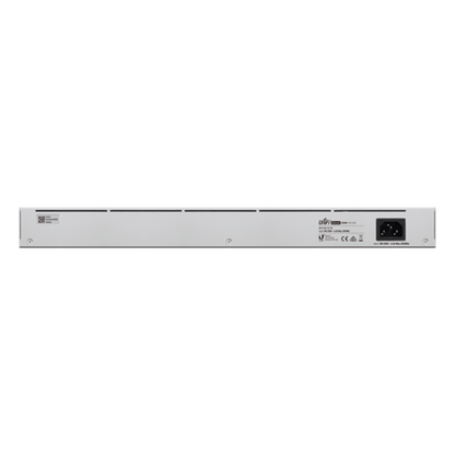 UniFi Switch USW-48-POE, Capa 2 de 48 puertos (32 puertos PoE 802.3af/at + 16 puertos Gigabit) + 4 puertos 1G SFP, 195W, pantalla informativa