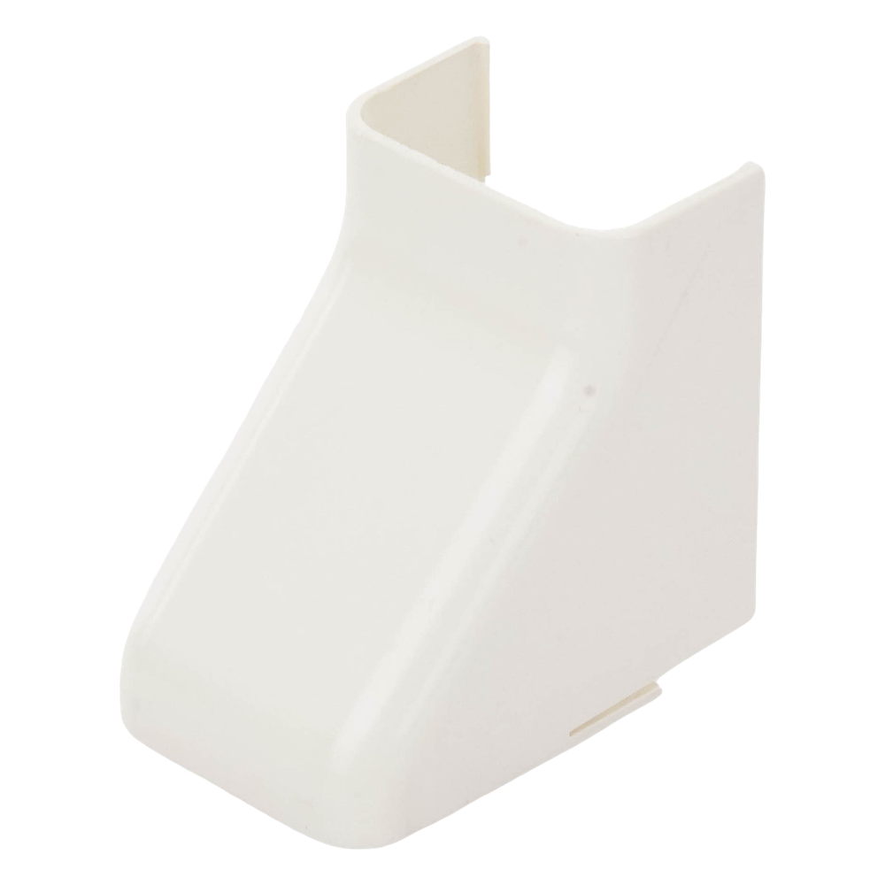 Conexión para techo falso/entrada, para uso con canaleta LD10, material ABS, Color Blanco Mate