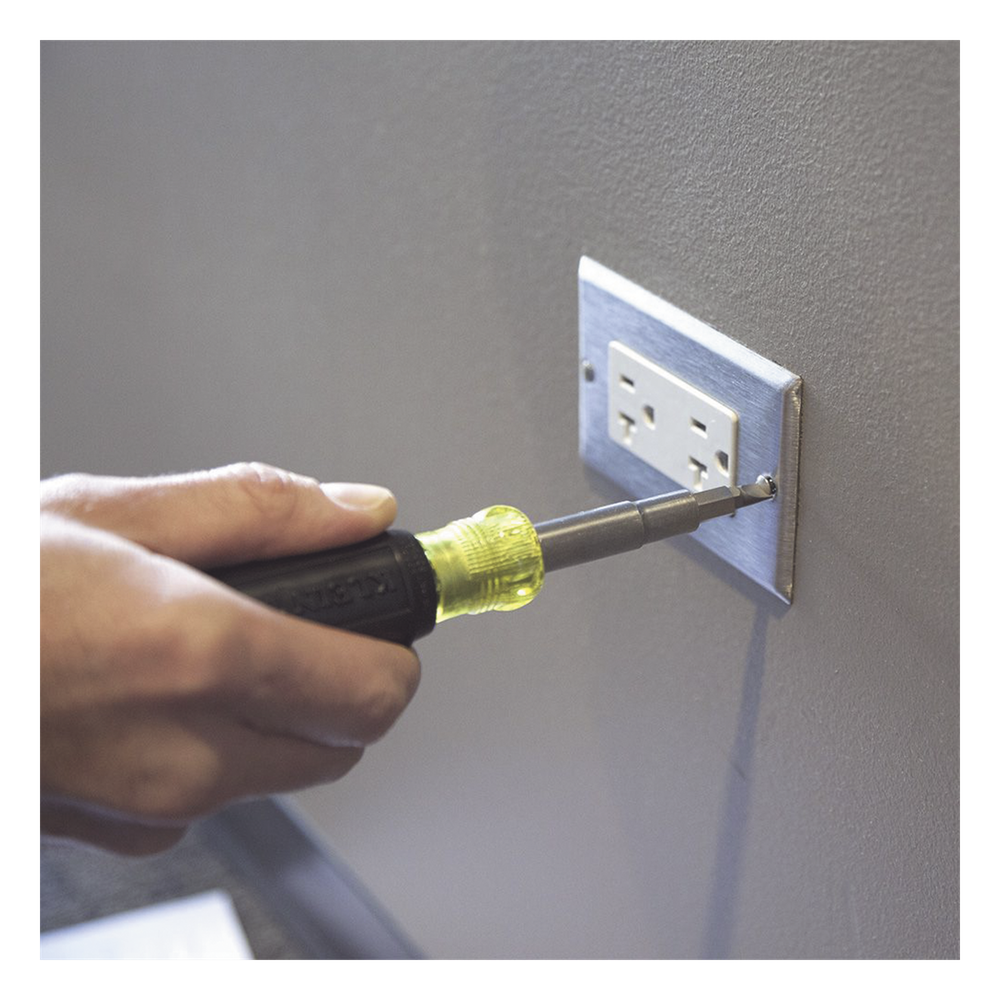 Desarmador Multipunta, 11 en 1, con Puntas Phillips, Ranuradas, Cuadradas y Torx.